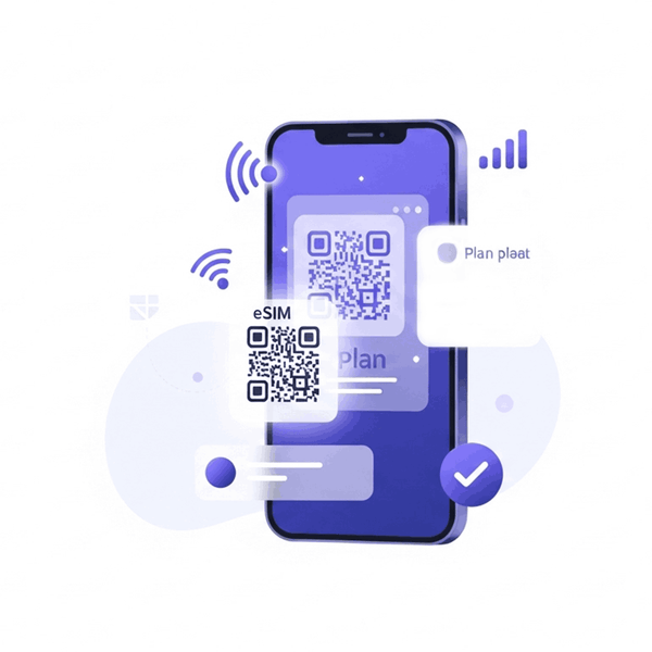 Receive Your eSIM QR Code