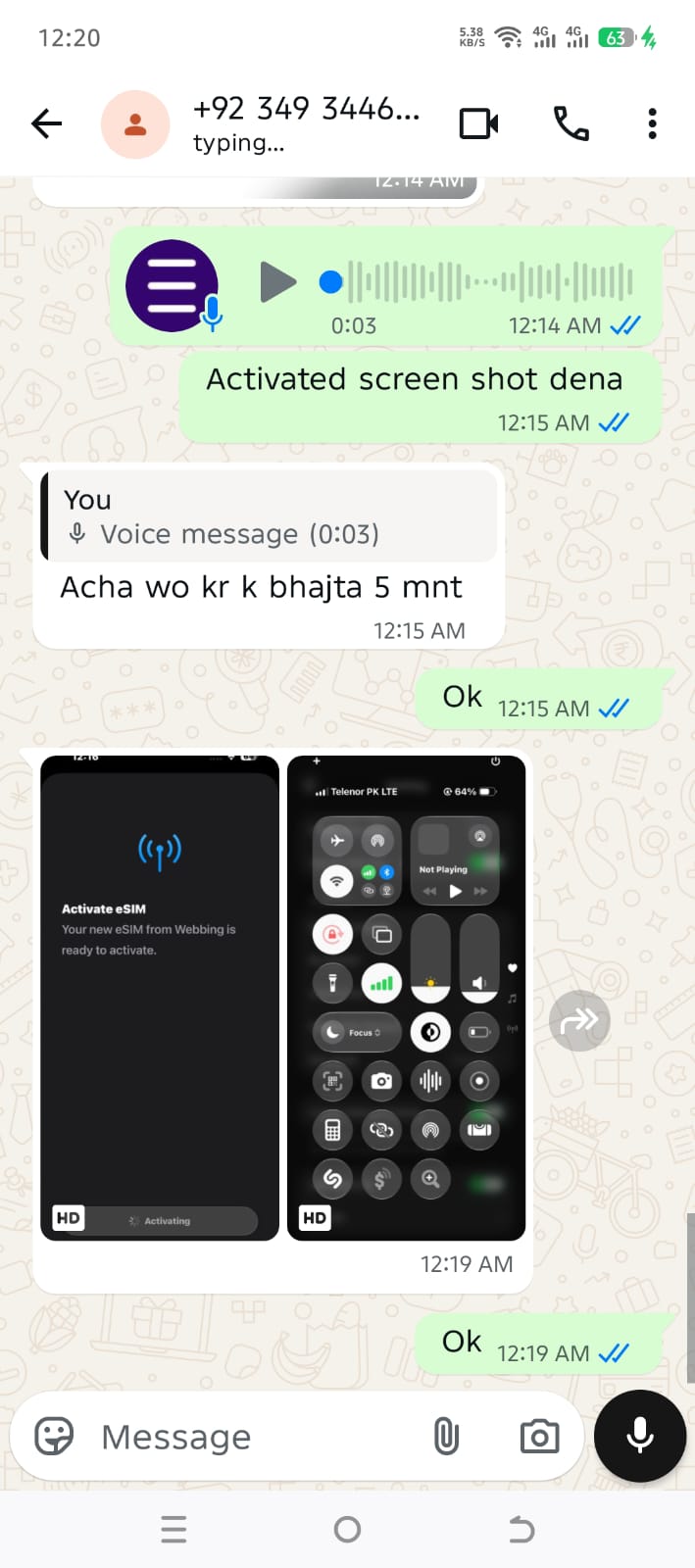 Customer review screenshot