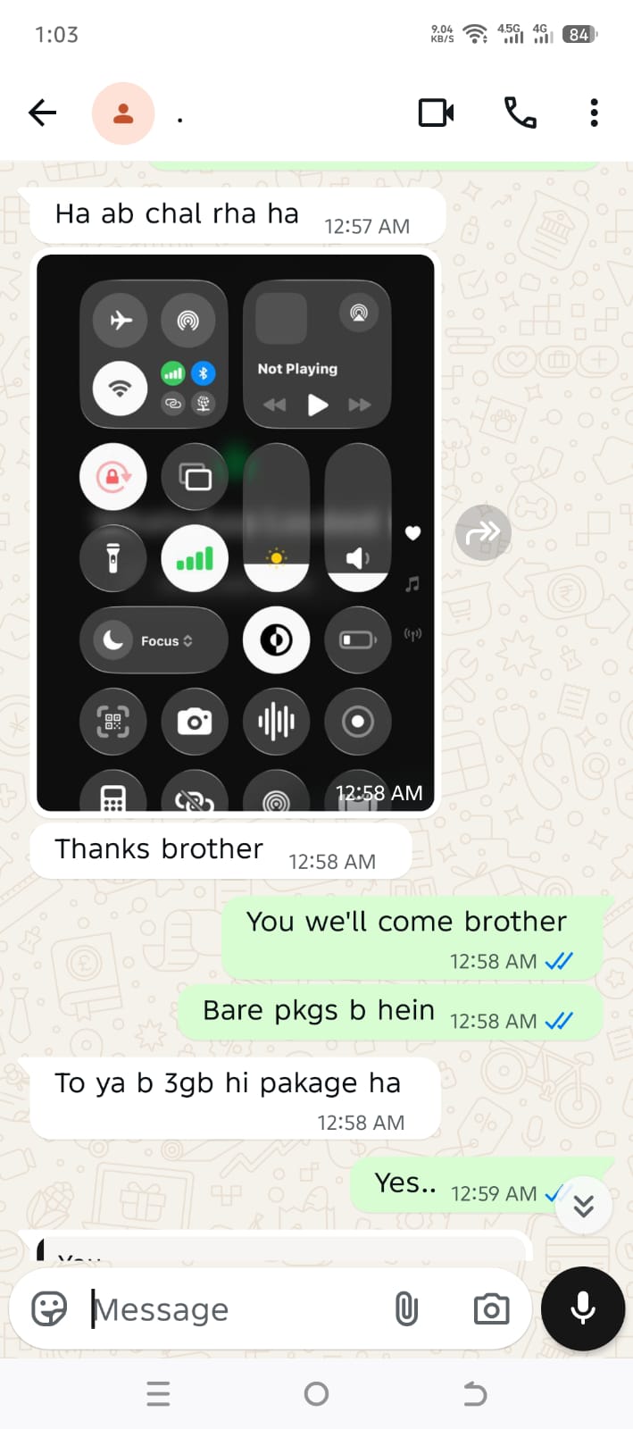 Customer review screenshot